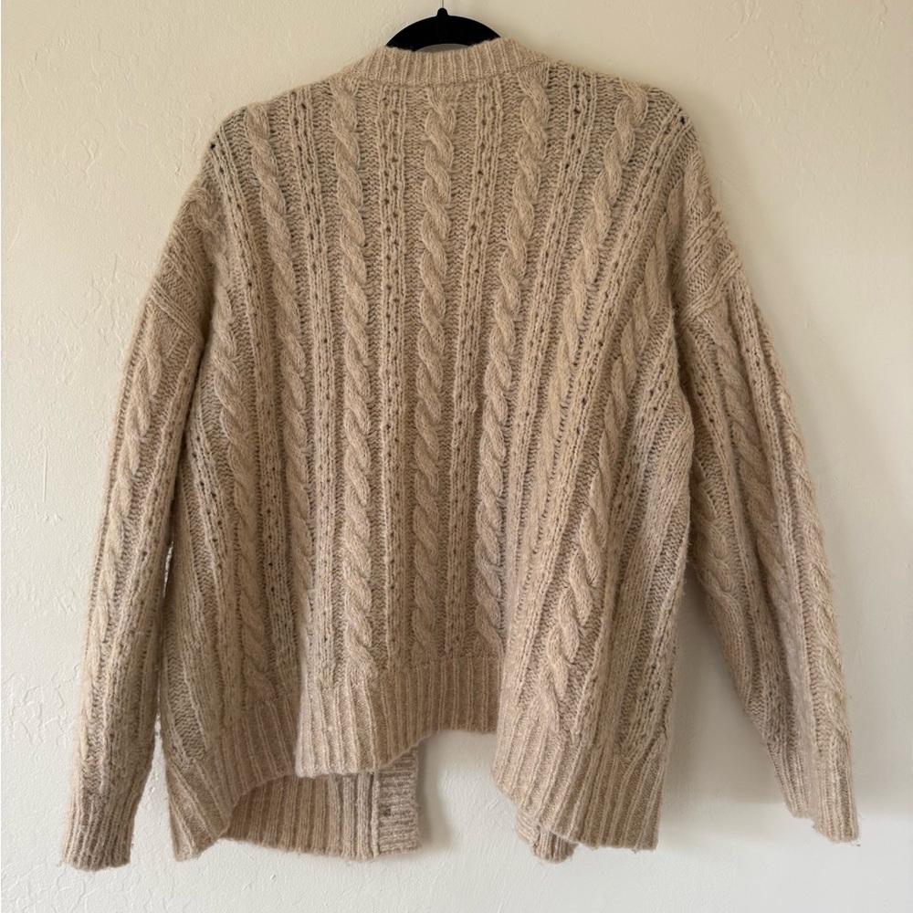 Madewell Pointelle Cable Cardigan Sweater - Picture 7 of 7